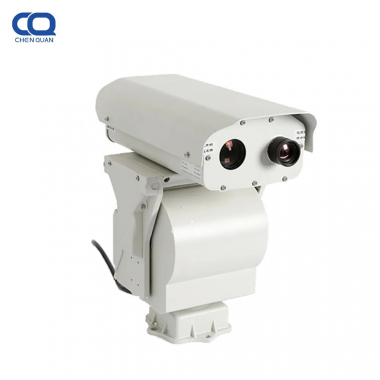 Тепловизионная охранная камера видеонаблюдения CCTV с функцией ночного видения, способная обнаруживать суда на расстоянии 13 км, с автоматическим отслеживанием для системы береговой обороны