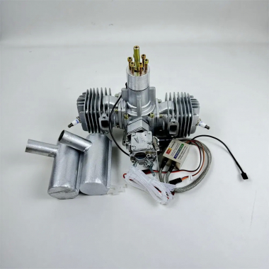 Высокопроизводительный двухтактный двигатель внутреннего сгорания 120CC для дронов и беспилотных летательных аппаратов с увеличенной дальностью полёта, соответствующий стандарту ISO