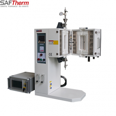 Однозонная вертикальная трубчатая печь с температурой 1200C