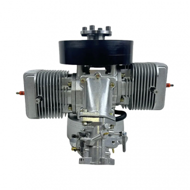 Высокопроизводительный бензиновый двигатель 351CC для БПЛА со встроенным электрическим запуском, для авиационного симулятора