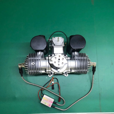 Газовый двигатель 120CC для дрона по заводской цене, двигатель для БПЛА, бензиновый двухтактный двигатель внутреннего сгорания