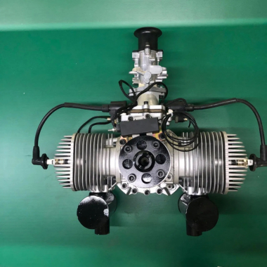 Бензиновый двигатель 351CC 350CC с двумя цилиндрами для БПЛА, произведён в Китае