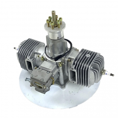 Для вертолётного БПЛА JRDT‑170 170CC двухцилиндровый двухтактный поршневой двигатель для дрона с высокой мощностью