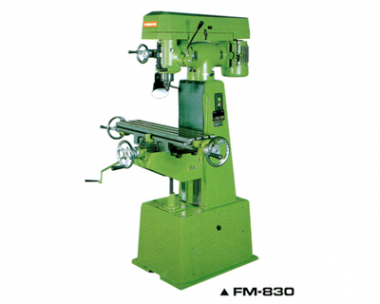 Вертикальный фрезерный станок FM-626, FM-830