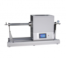 Трубчатая печь RTP 1200 градусов с направляющей скольжения и сенсорной панелью ПИД-контроля CY-O1200-50IRTP