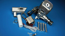 Бензиновый двигатель 351CC 350CC с двумя цилиндрами для БПЛА, произведён в Китае